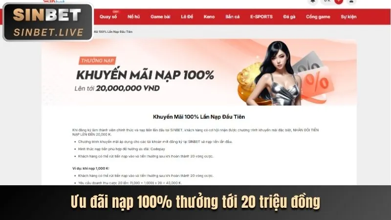 Trang chủ 08win login với nút đăng ký nổi bật